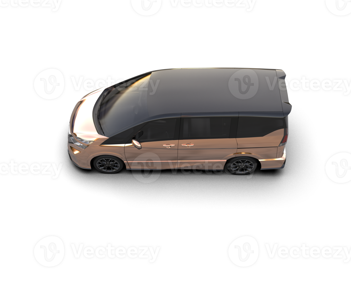 Modern car isolated on background. 3d rendering - illustration png