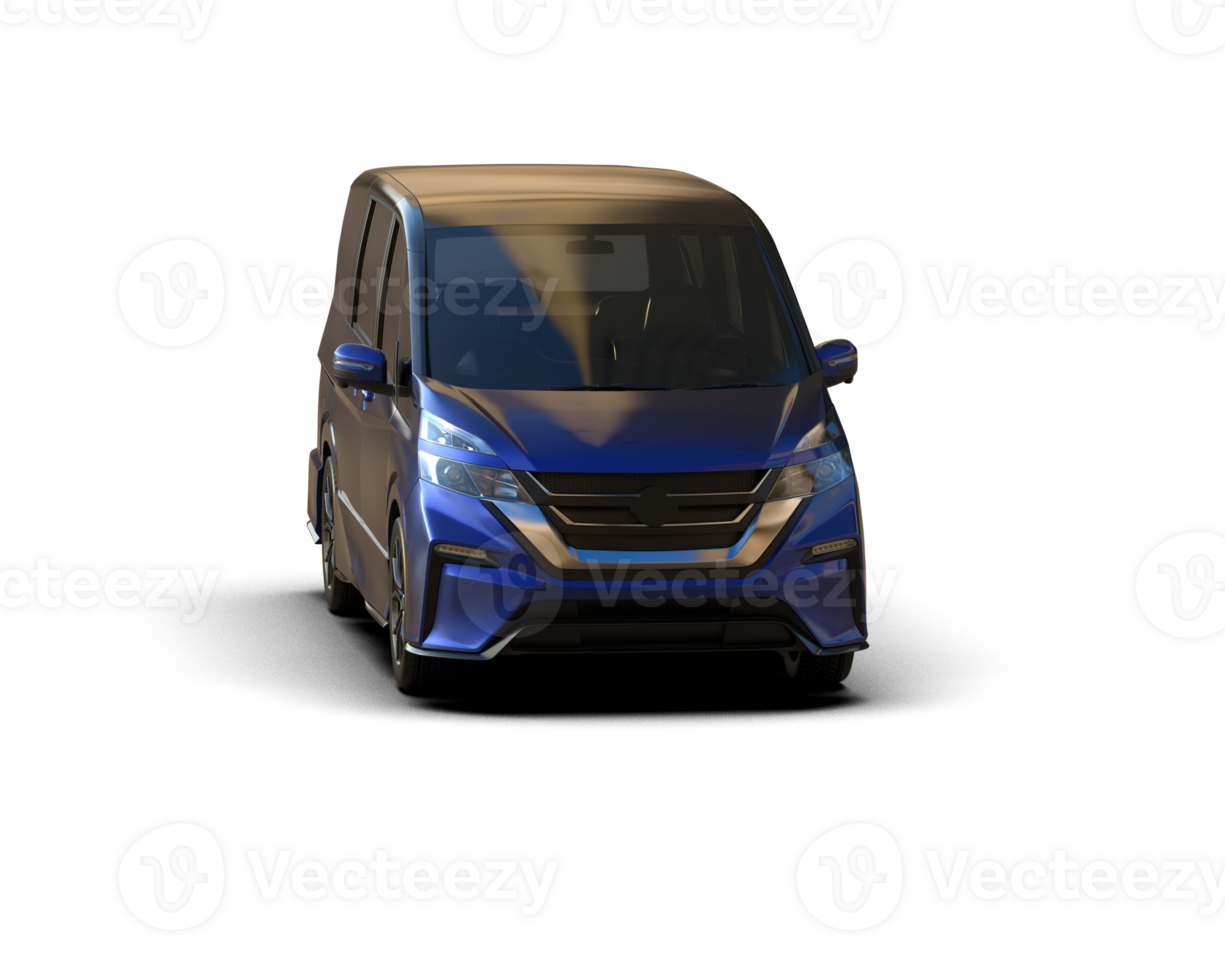 Modern car isolated on background. 3d rendering - illustration png