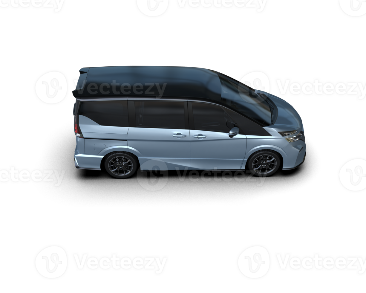 Modern car isolated on background. 3d rendering - illustration png