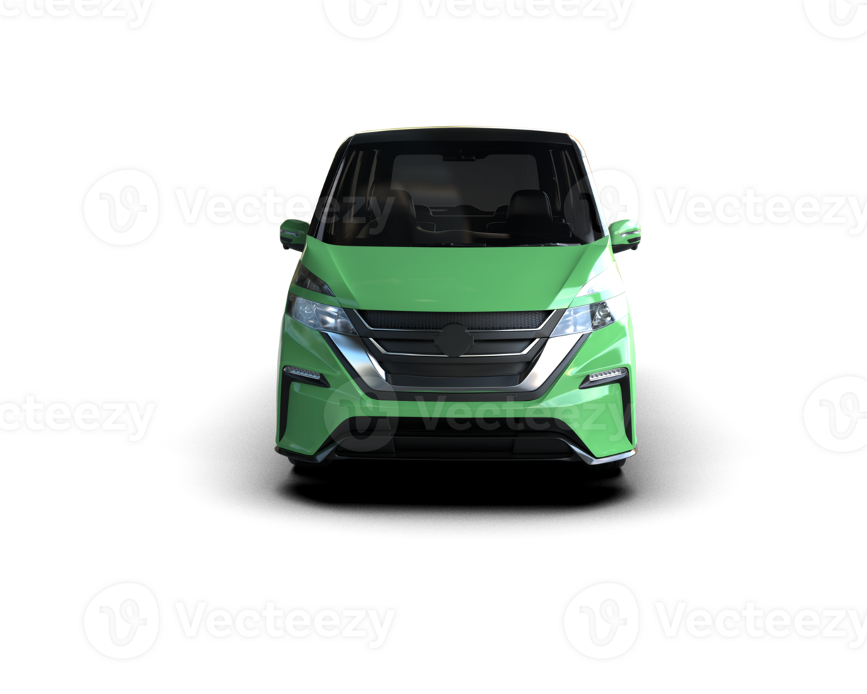 Modern car isolated on background. 3d rendering - illustration png