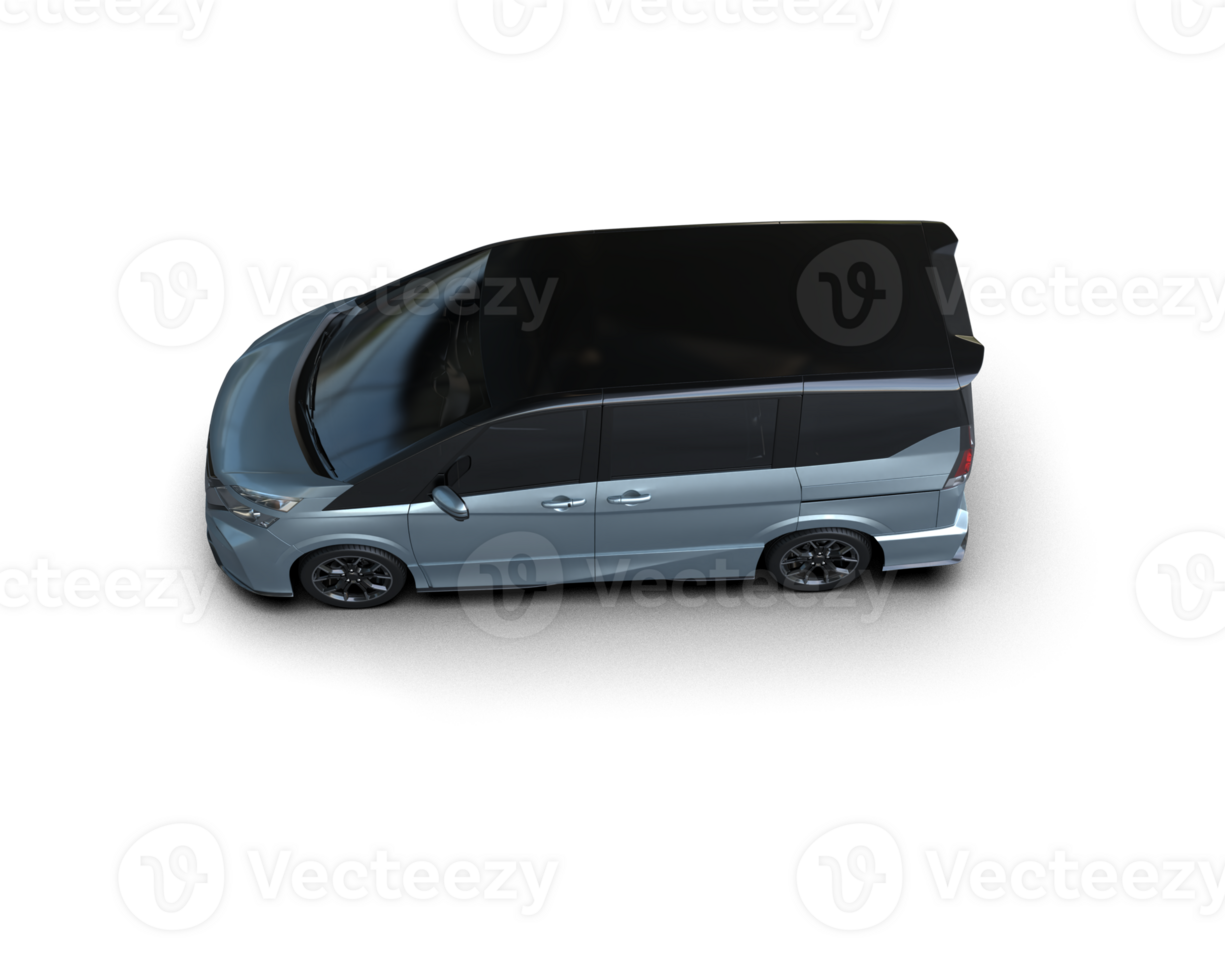 Modern car isolated on background. 3d rendering - illustration png