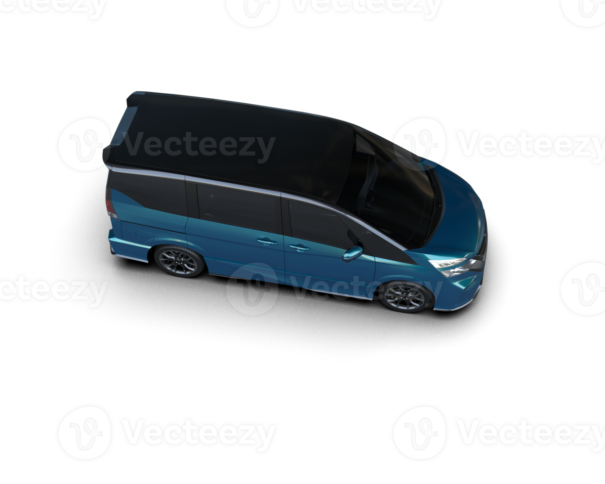 Modern car isolated on background. 3d rendering - illustration png