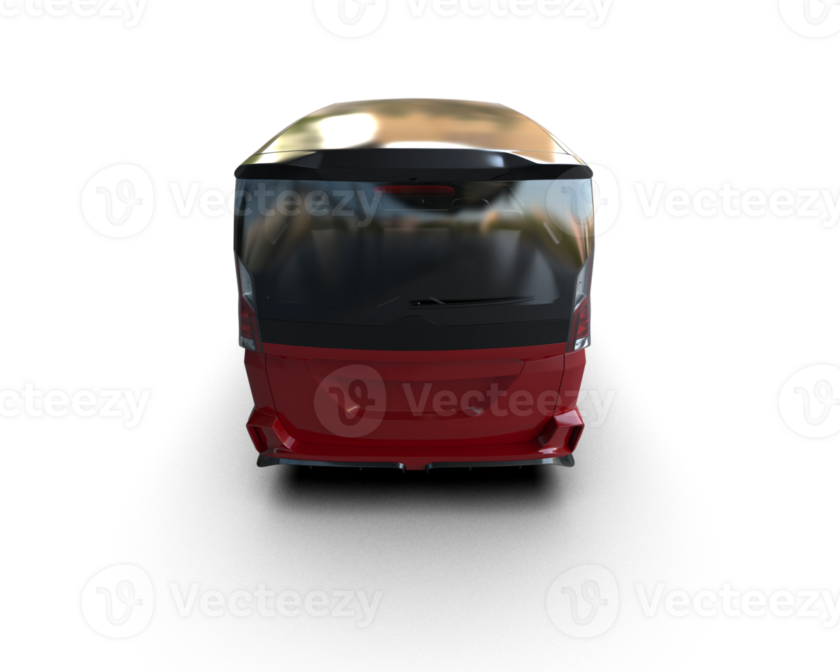 Modern car isolated on background. 3d rendering - illustration png