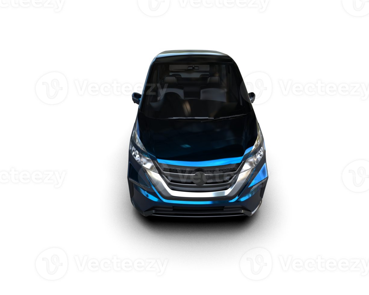 Modern car isolated on background. 3d rendering - illustration png