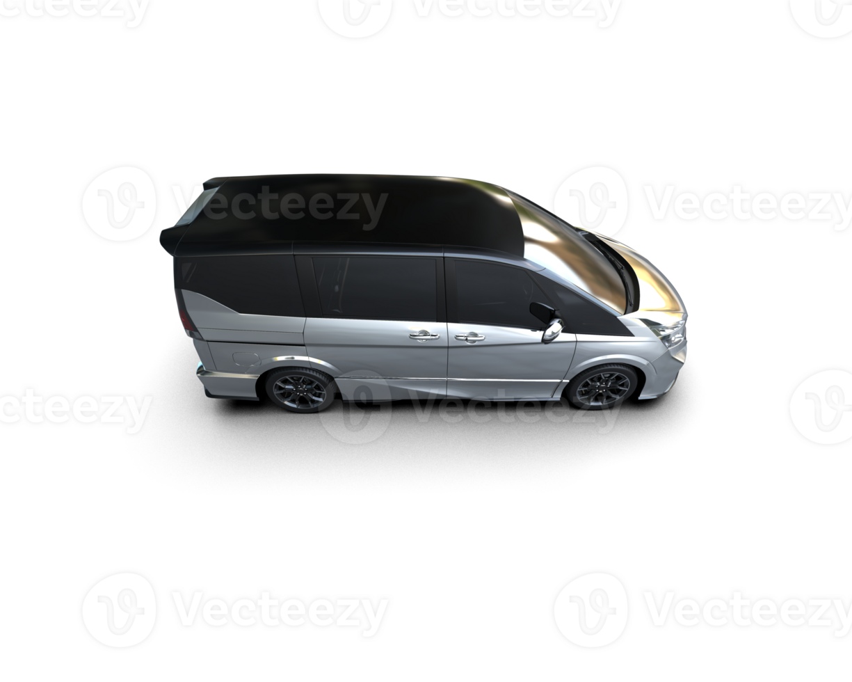 Modern car isolated on background. 3d rendering - illustration png
