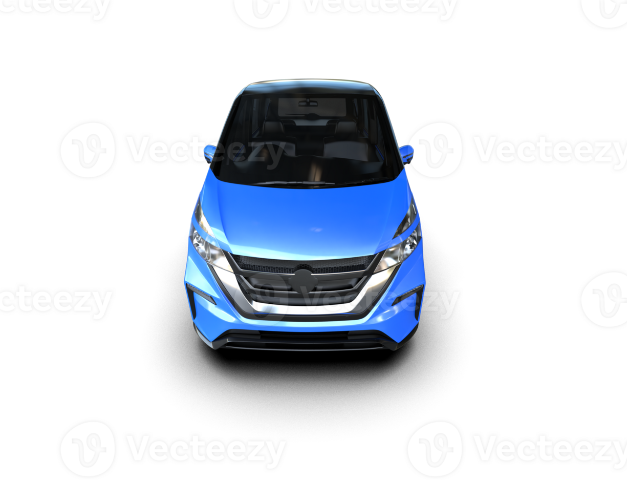 Modern car isolated on background. 3d rendering - illustration png