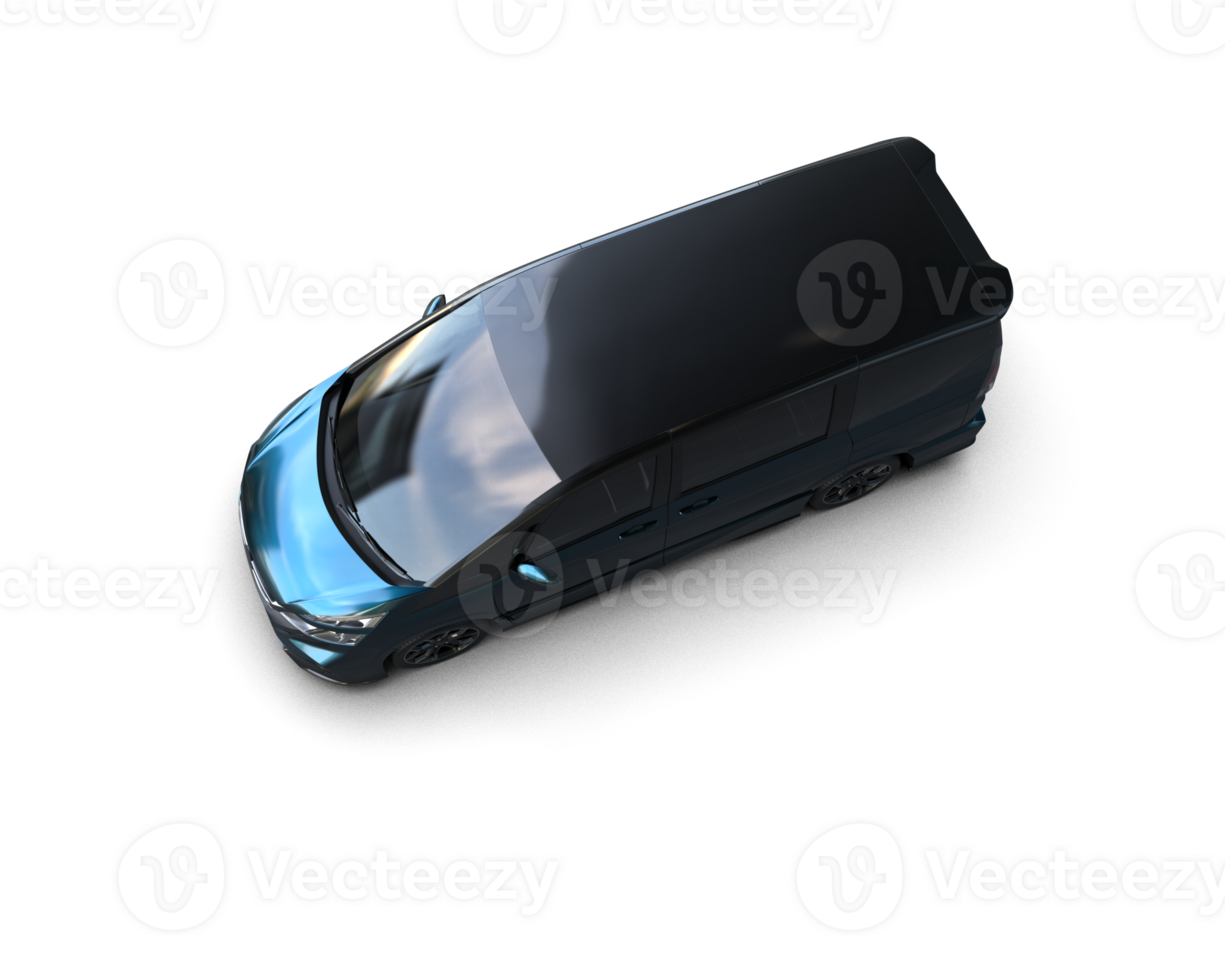 Modern car isolated on background. 3d rendering - illustration png