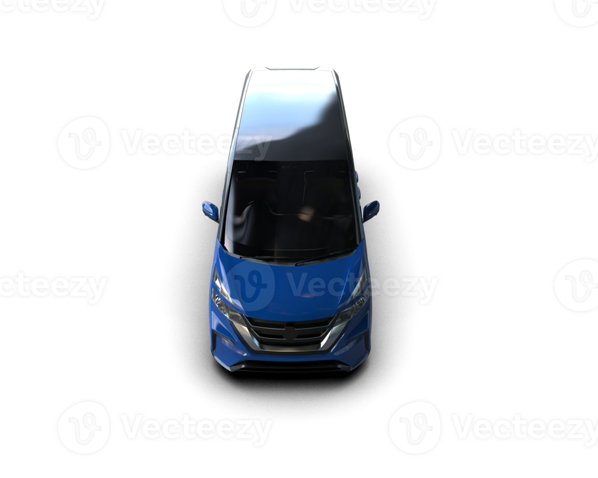 Modern car isolated on background. 3d rendering - illustration png