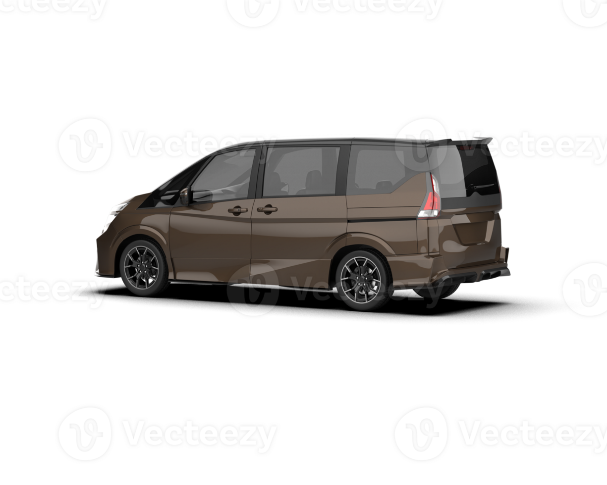 Modern car isolated on background. 3d rendering - illustration png