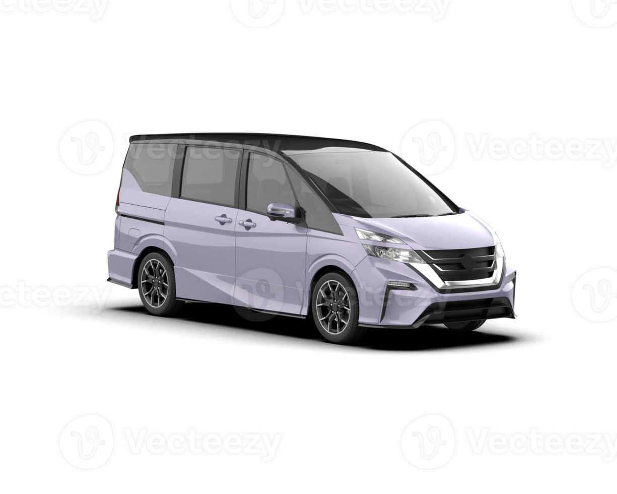 Modern car isolated on background. 3d rendering - illustration png