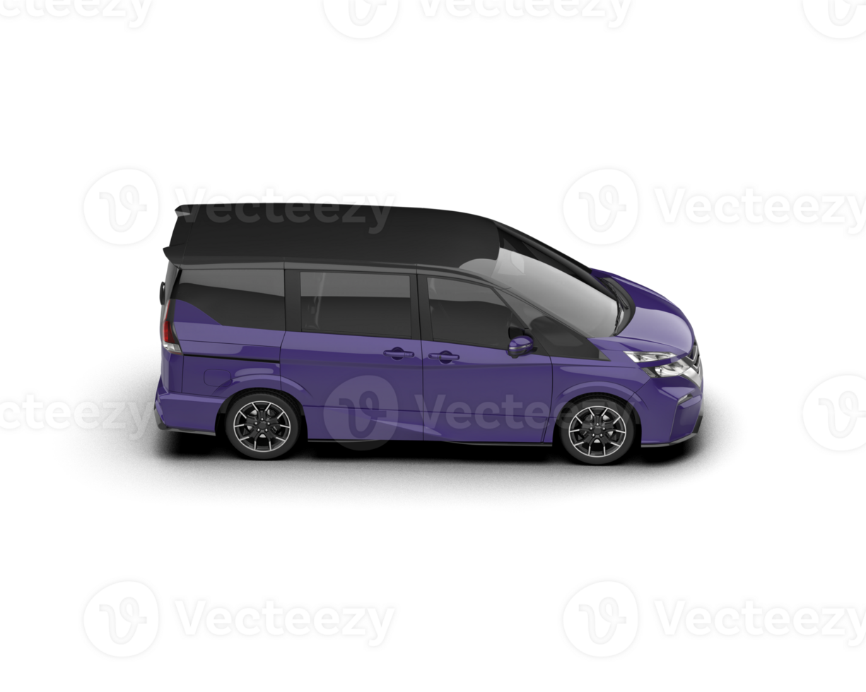 Modern car isolated on background. 3d rendering - illustration png