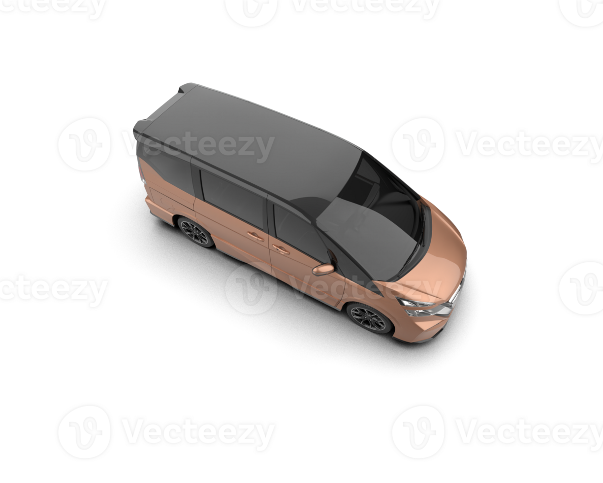 Modern car isolated on background. 3d rendering - illustration png