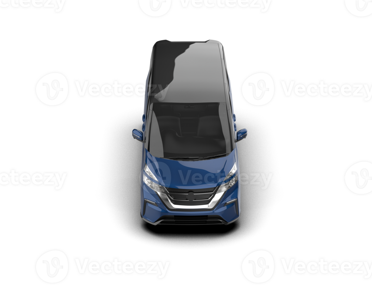Modern car isolated on background. 3d rendering - illustration png