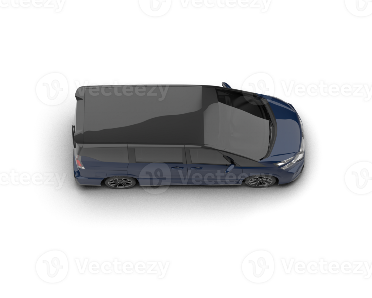 Modern car isolated on background. 3d rendering - illustration png