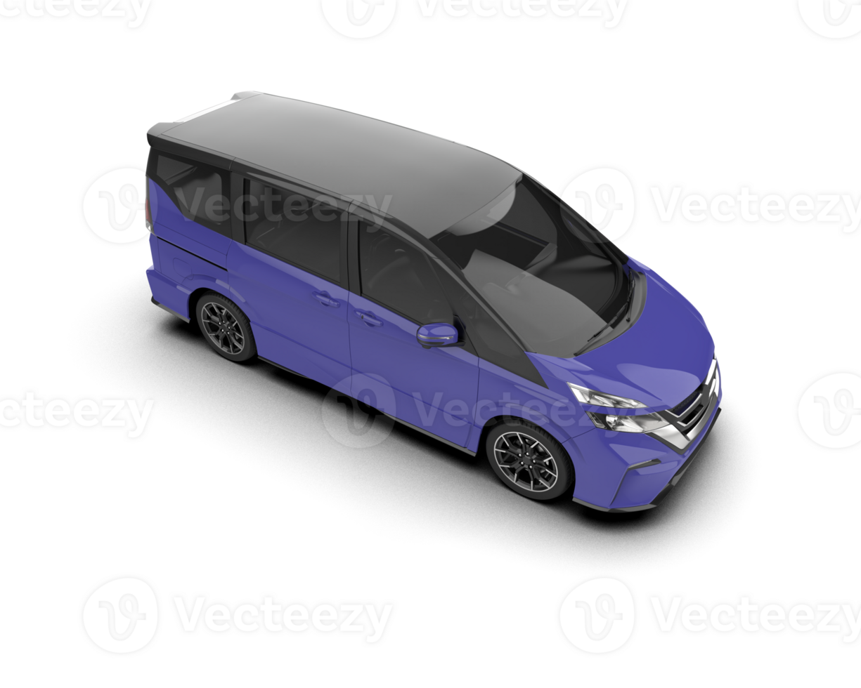 Modern car isolated on background. 3d rendering - illustration png