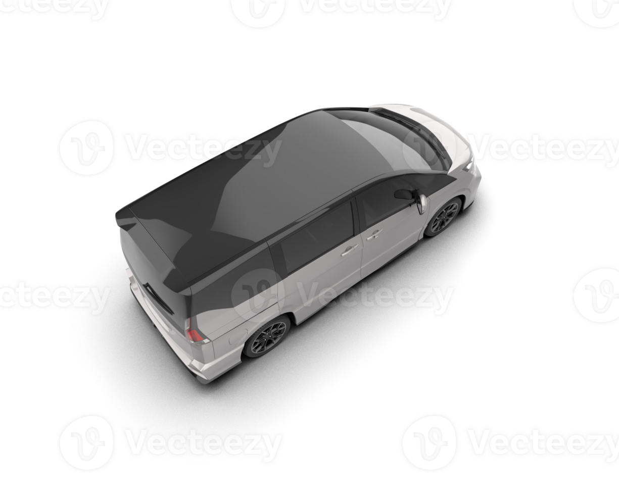 Modern car isolated on background. 3d rendering - illustration png