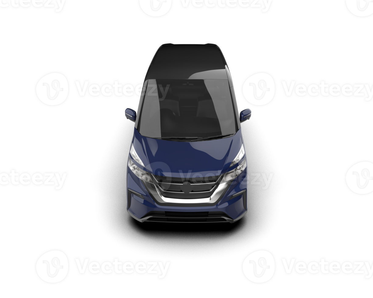 Modern car isolated on background. 3d rendering - illustration png