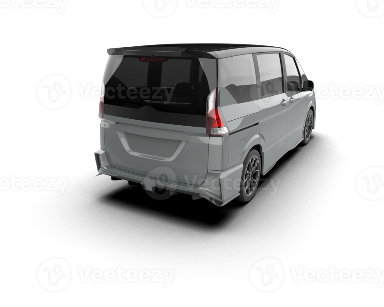 Modern car isolated on background. 3d rendering - illustration png