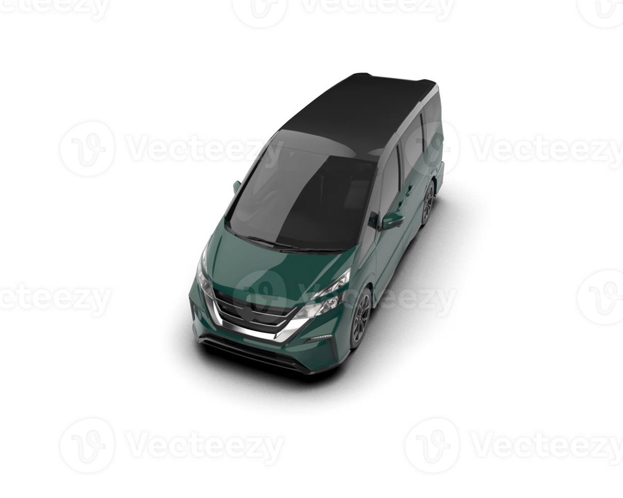 Modern car isolated on background. 3d rendering - illustration png