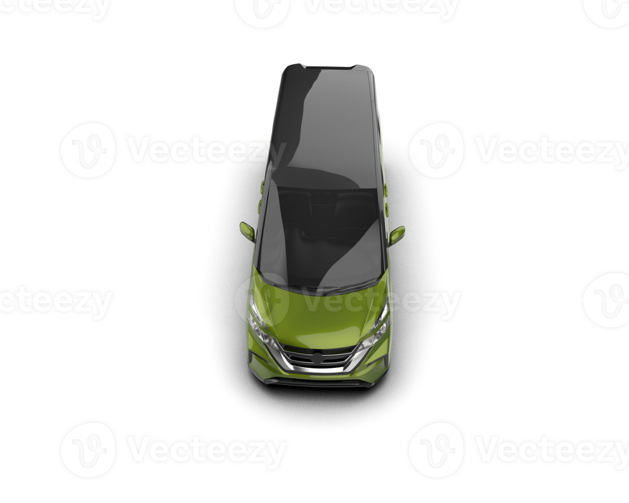 Modern car isolated on background. 3d rendering - illustration png