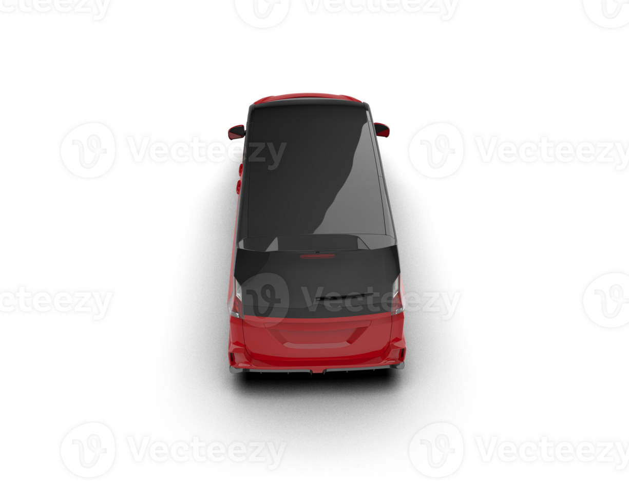 Modern car isolated on background. 3d rendering - illustration png