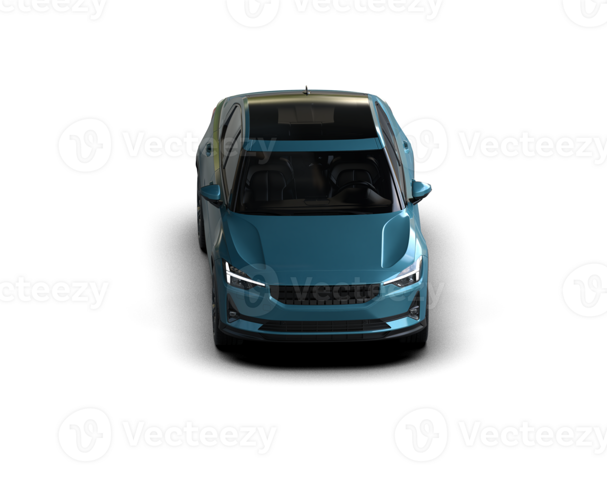 Modern car isolated on background. 3d rendering - illustration png