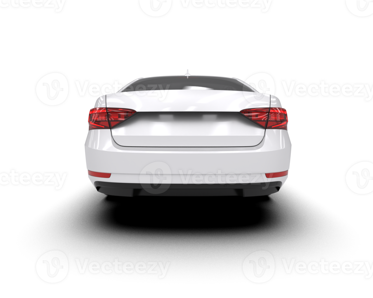 Modern car isolated on background. 3d rendering - illustration png