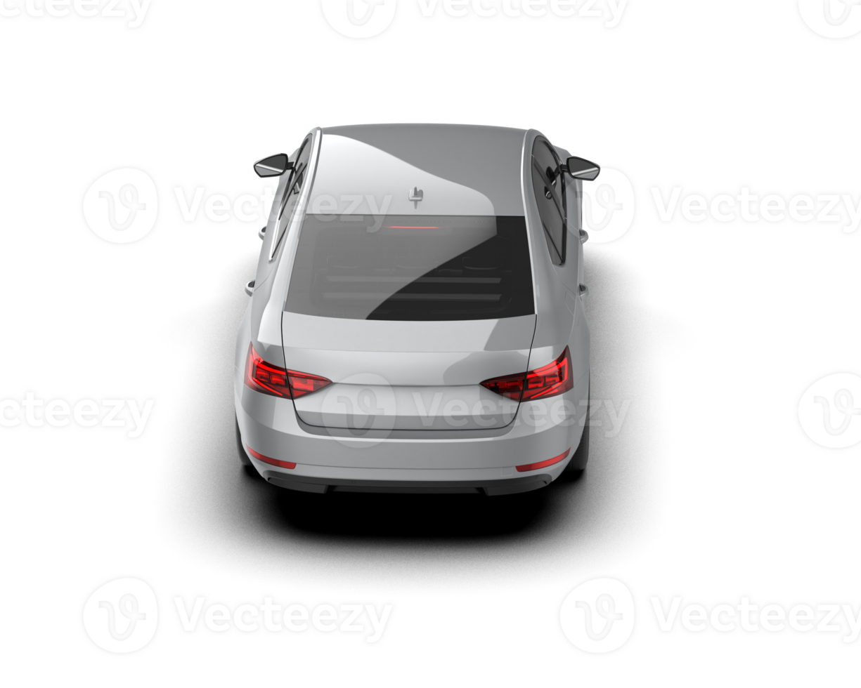 Modern car isolated on background. 3d rendering - illustration png