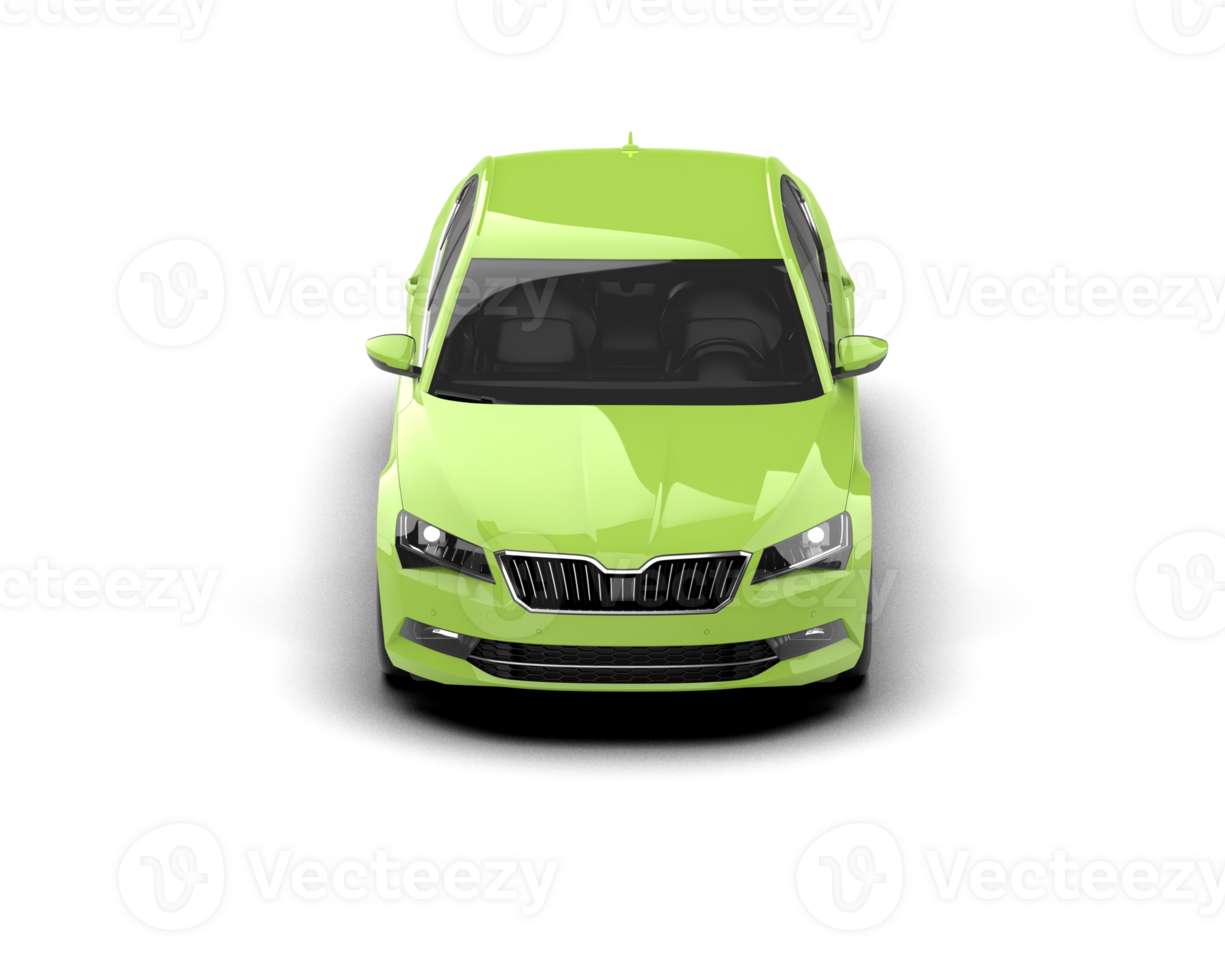 Modern car isolated on background. 3d rendering - illustration png