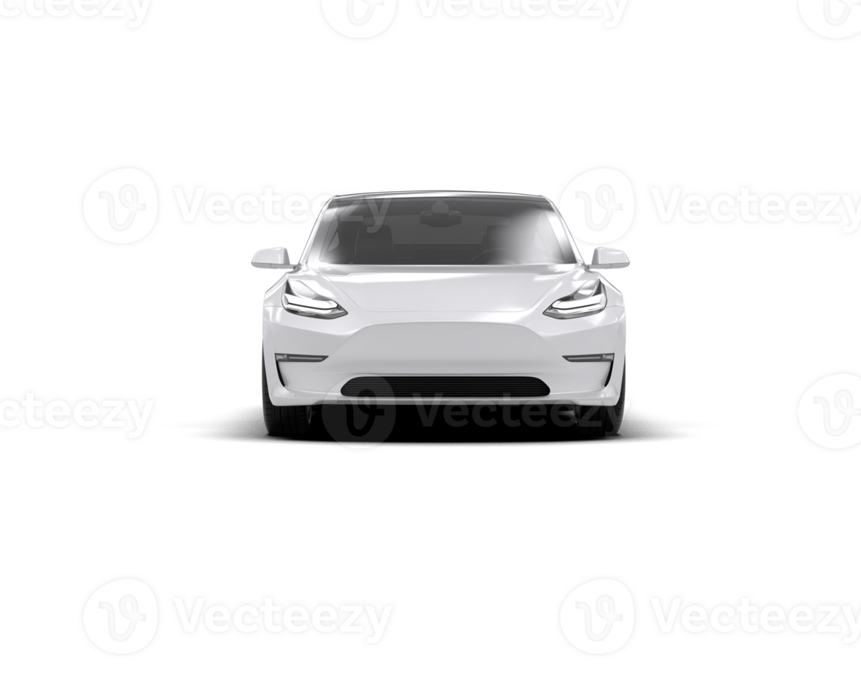 Modern car isolated on background. 3d rendering - illustration png
