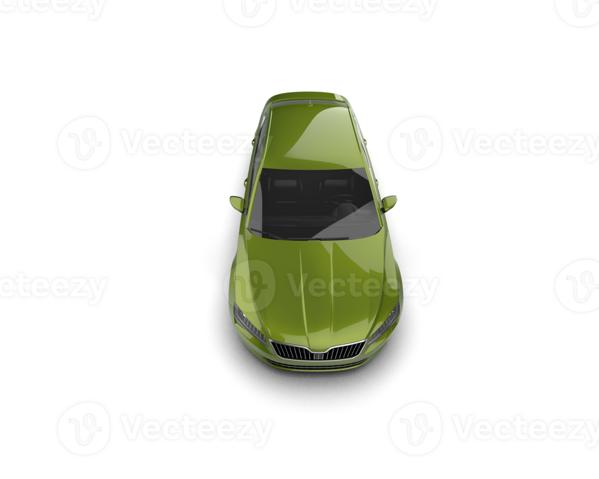 Modern car isolated on background. 3d rendering - illustration png