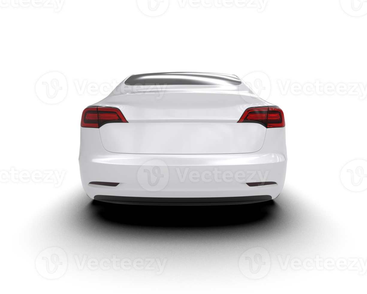 Modern car isolated on background. 3d rendering - illustration png