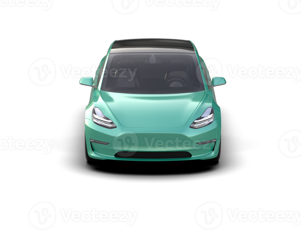 Modern car isolated on background. 3d rendering - illustration png