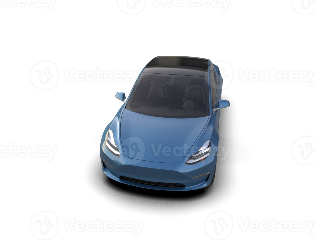 Modern car isolated on background. 3d rendering - illustration png