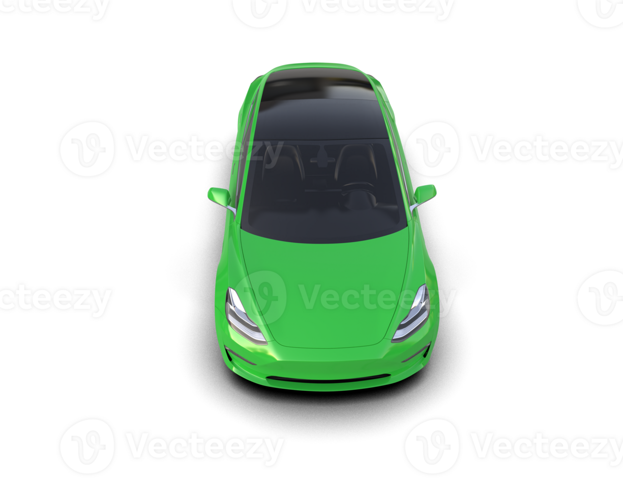 Modern car isolated on background. 3d rendering - illustration png