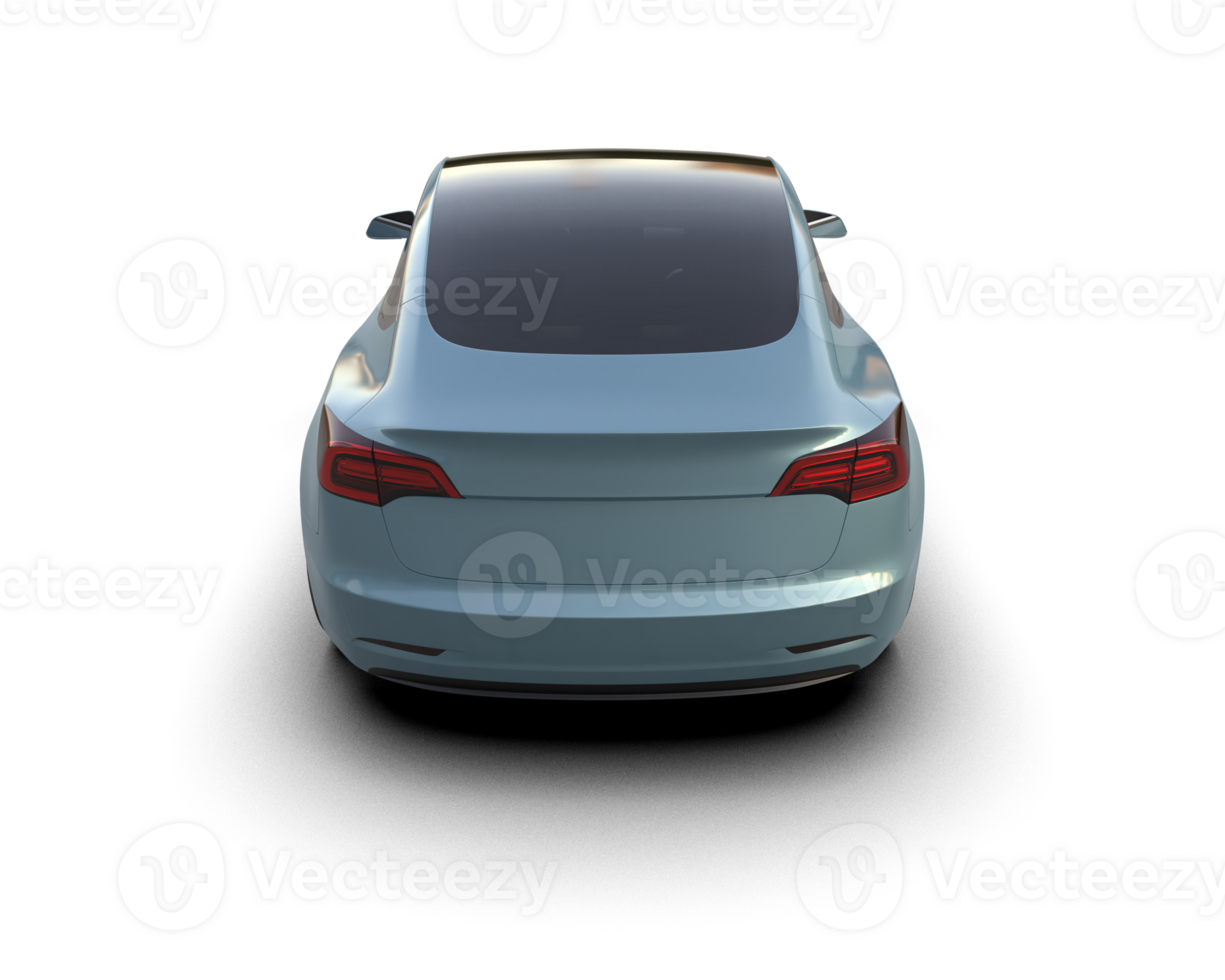 Modern car isolated on background. 3d rendering - illustration png