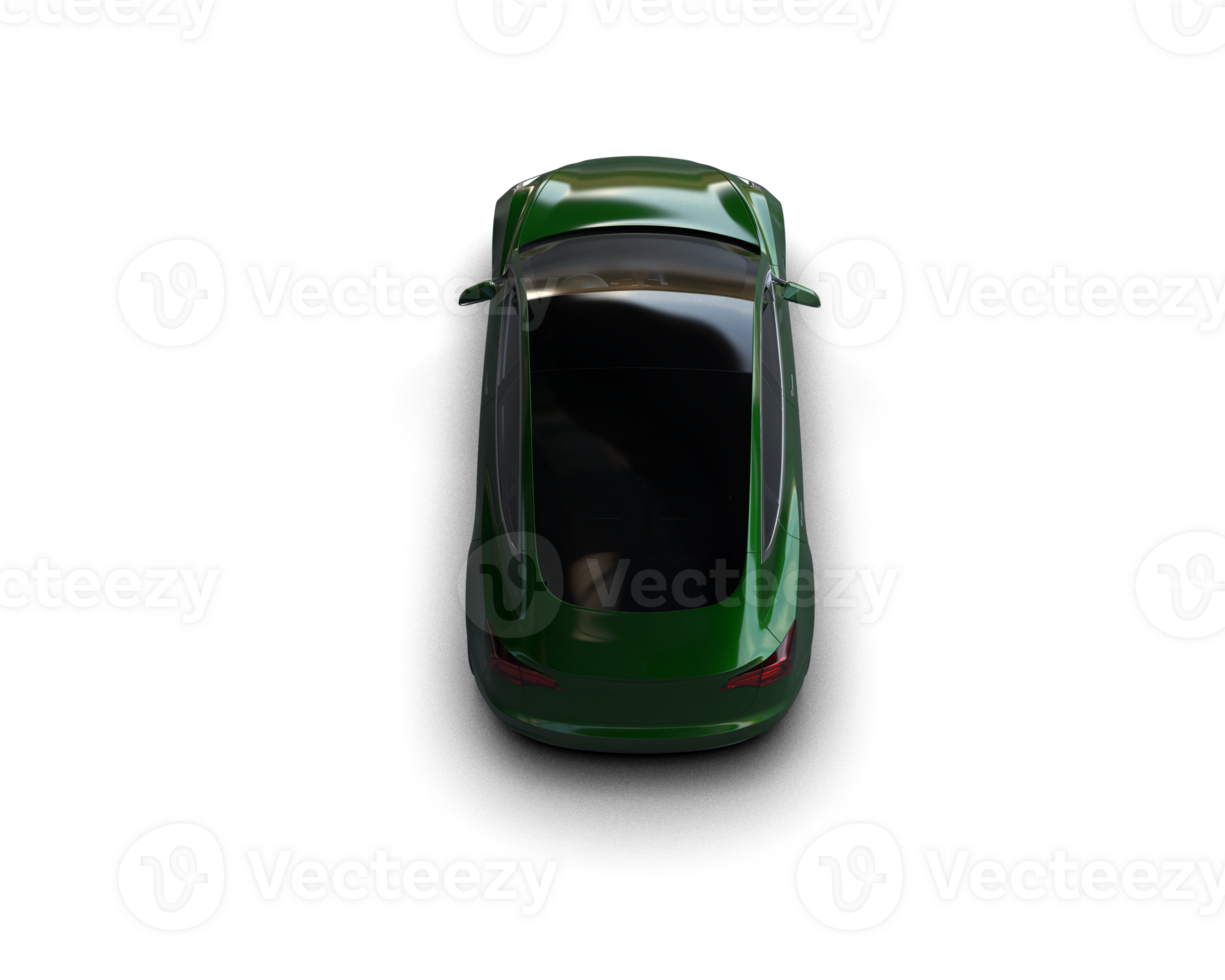 Modern car isolated on background. 3d rendering - illustration png