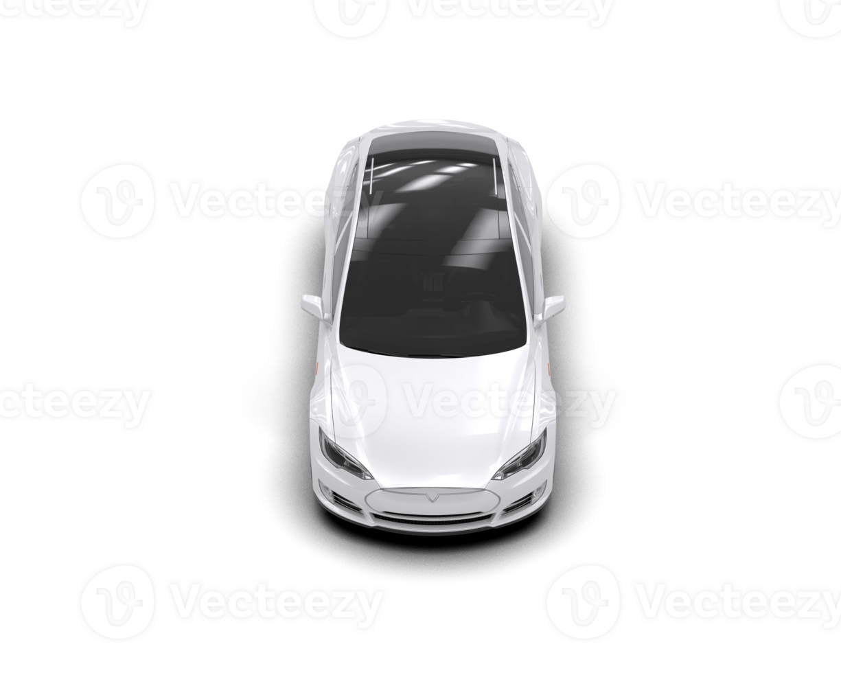 Modern car isolated on background. 3d rendering - illustration png