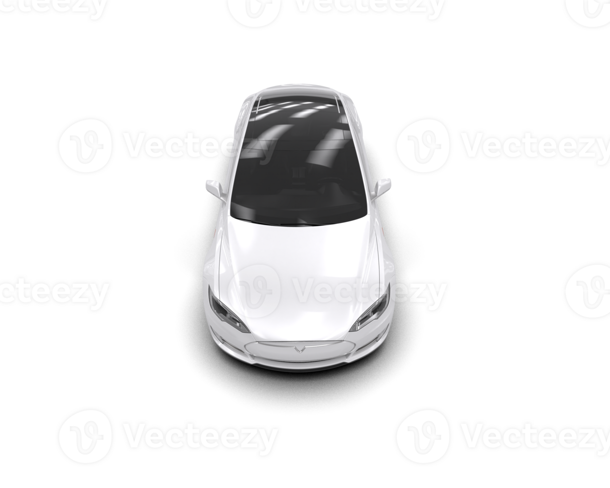 Modern car isolated on background. 3d rendering - illustration png