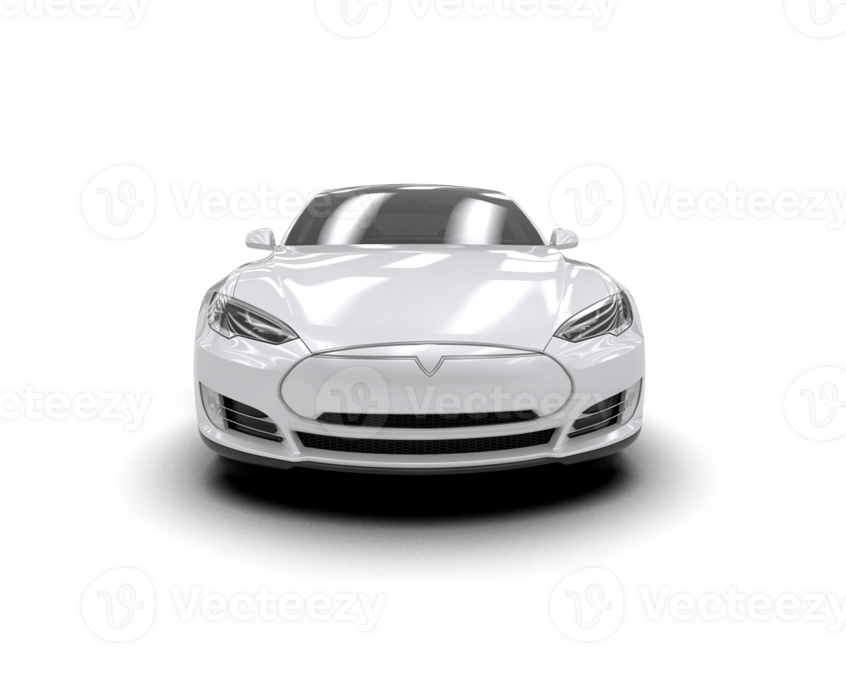 Modern car isolated on background. 3d rendering - illustration png