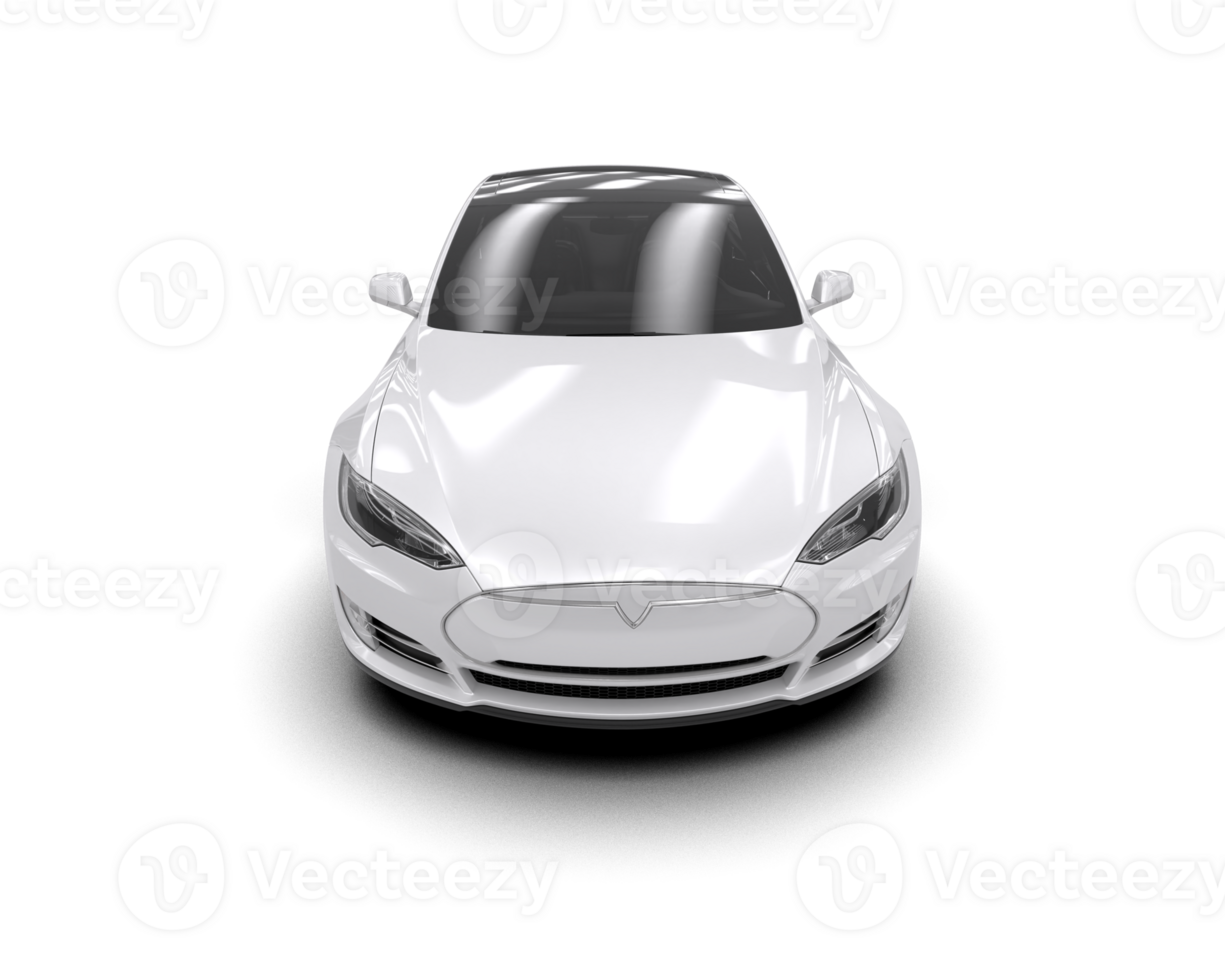 Modern car isolated on background. 3d rendering - illustration png