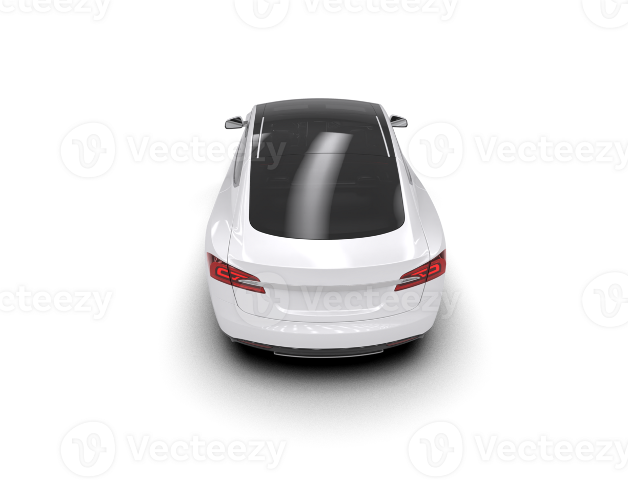 Modern car isolated on background. 3d rendering - illustration png