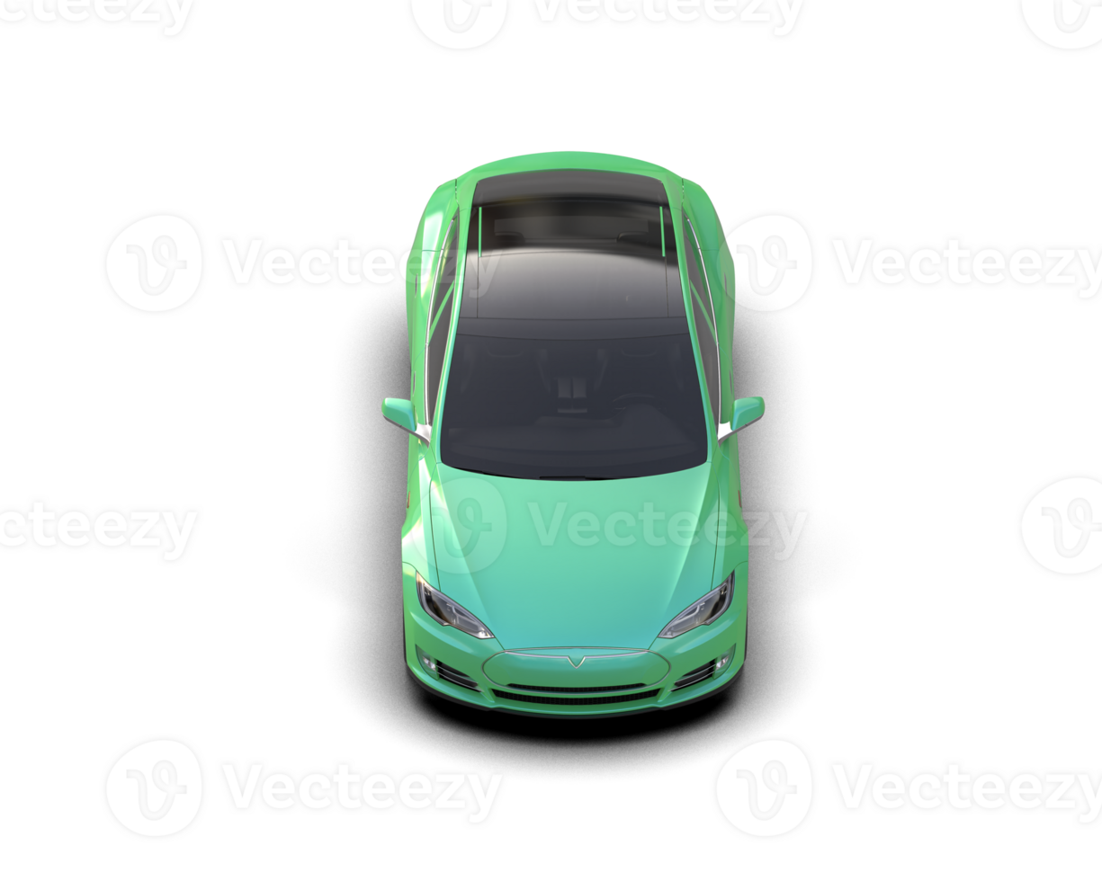Modern car isolated on background. 3d rendering - illustration png