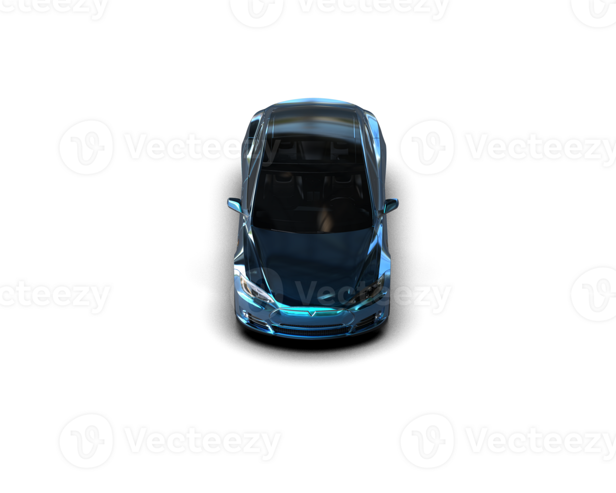 Modern car isolated on background. 3d rendering - illustration png