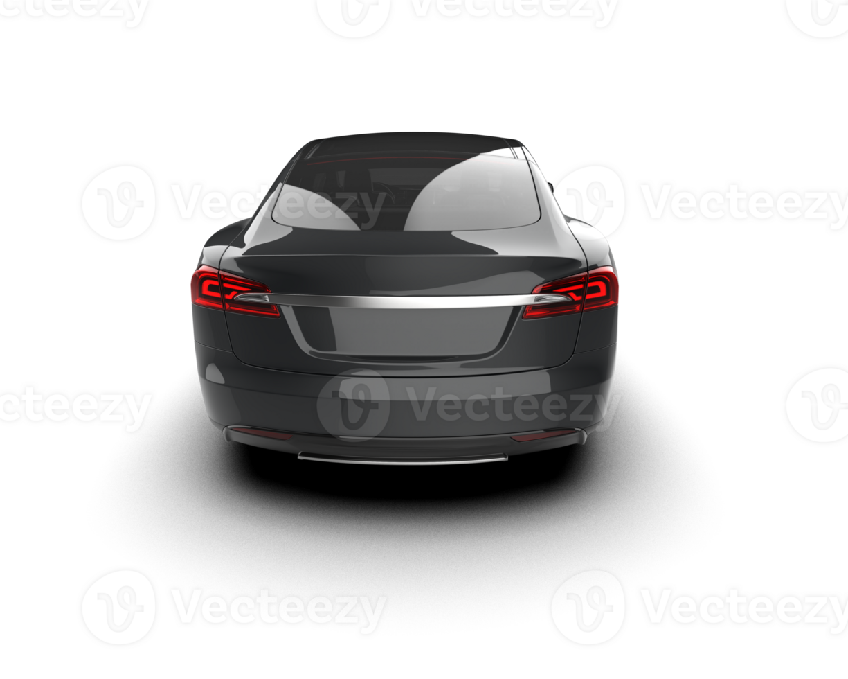 Modern car isolated on background. 3d rendering - illustration png