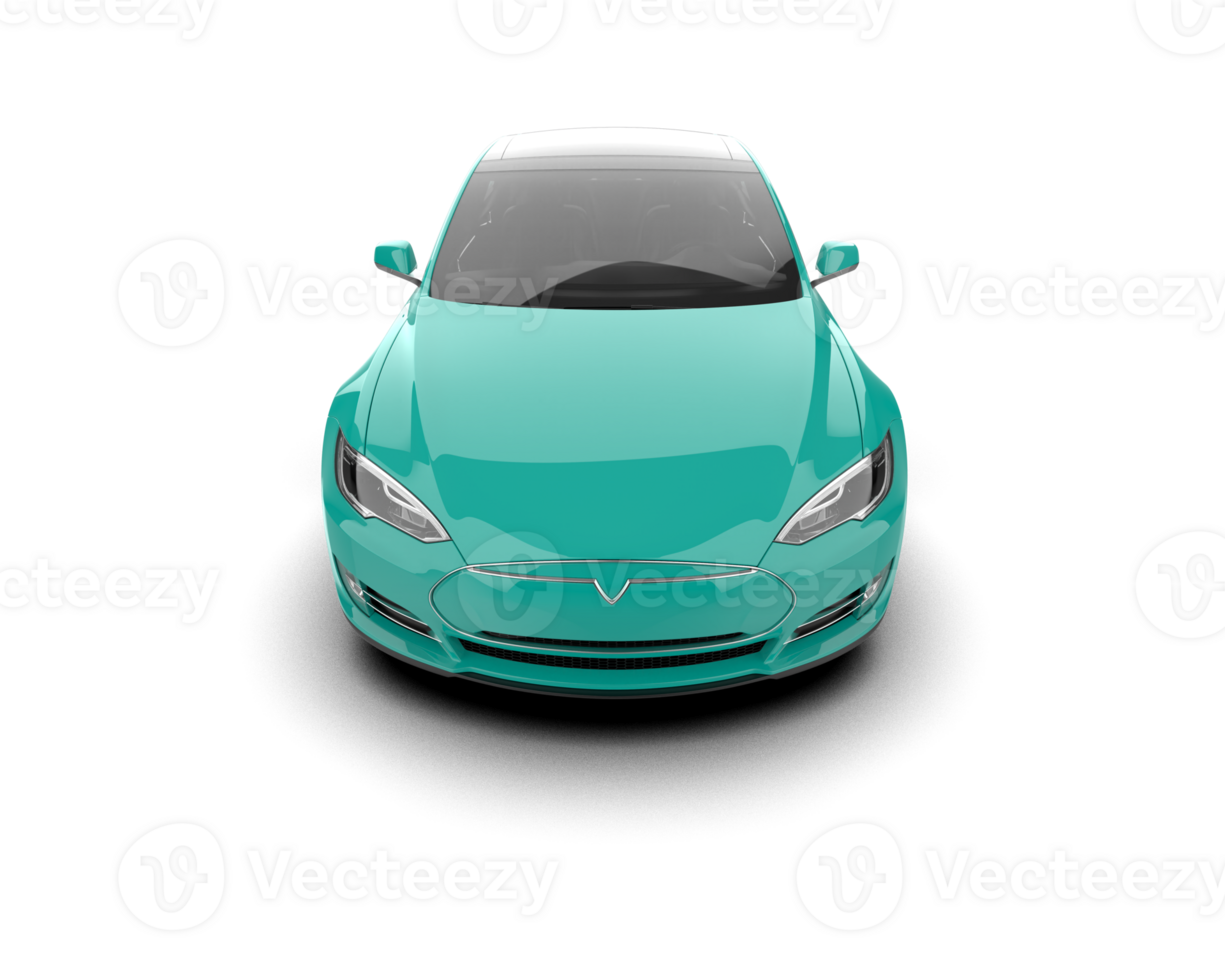 Modern car isolated on background. 3d rendering - illustration png