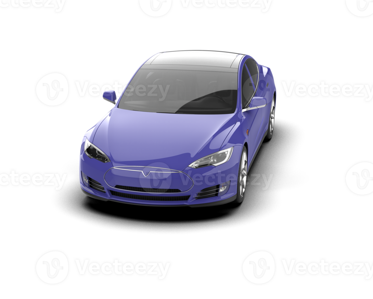 Modern car isolated on background. 3d rendering - illustration png