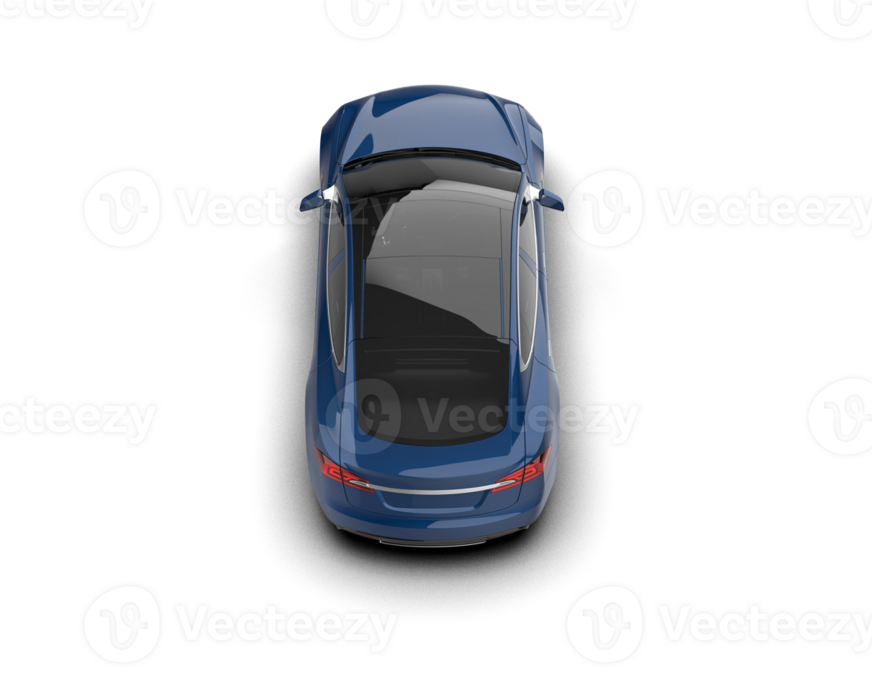 Modern car isolated on background. 3d rendering - illustration png
