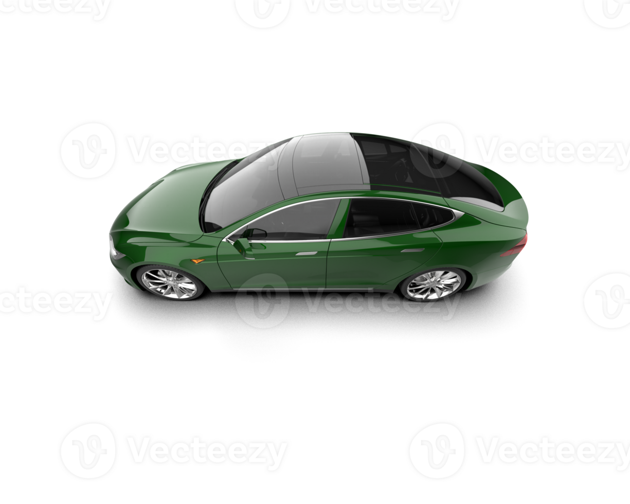 Modern car isolated on background. 3d rendering - illustration png