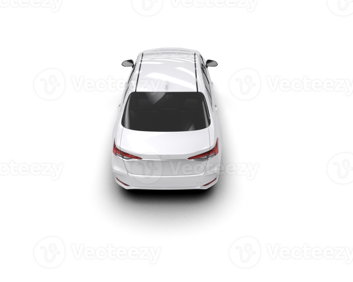 Modern car isolated on background. 3d rendering - illustration png